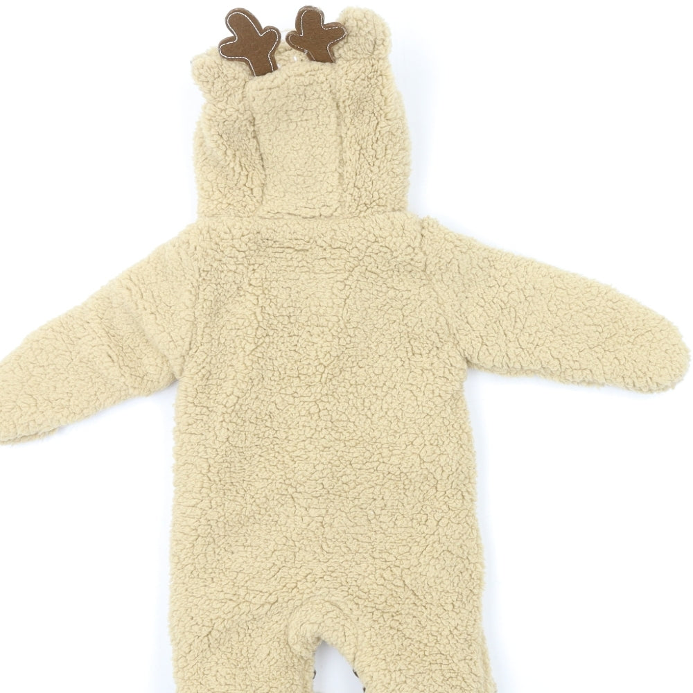 Primark Baby Beige   Babygrow One-Piece Size Newborn