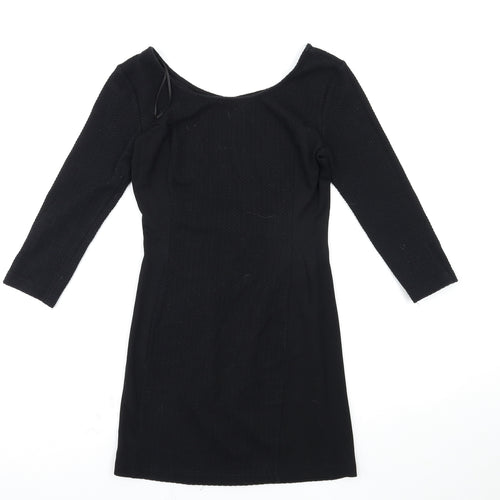 H&M Womens Black   A-Line  Size S