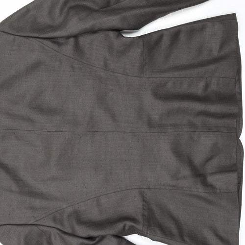 Precis Womens Grey   Jacket Suit Jacket Size 10