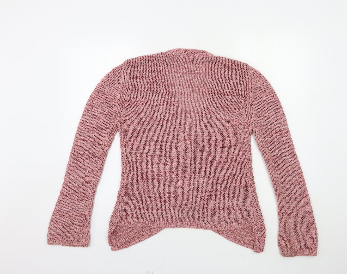 Per Una Womens Pink  Knit Cardigan Jumper Size M
