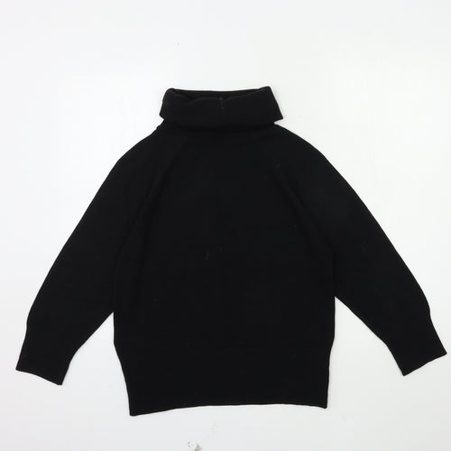 Essentials Womens Black  Knit Pullover Jumper Size 14
