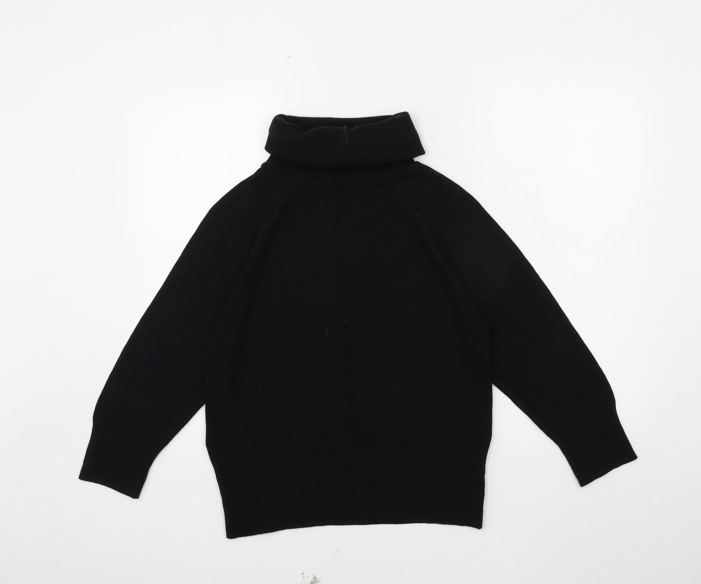 Essentials Womens Black  Knit Pullover Jumper Size 14