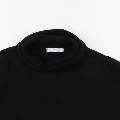 Essentials Womens Black  Knit Pullover Jumper Size 14