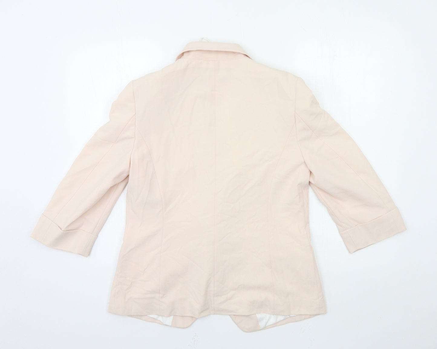 Marks and Spencer Womens Pink   Jacket Blazer Size 10