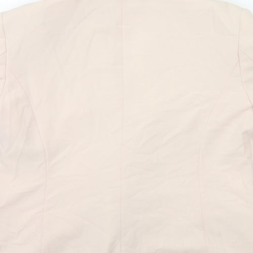 Marks and Spencer Womens Pink   Jacket Blazer Size 10