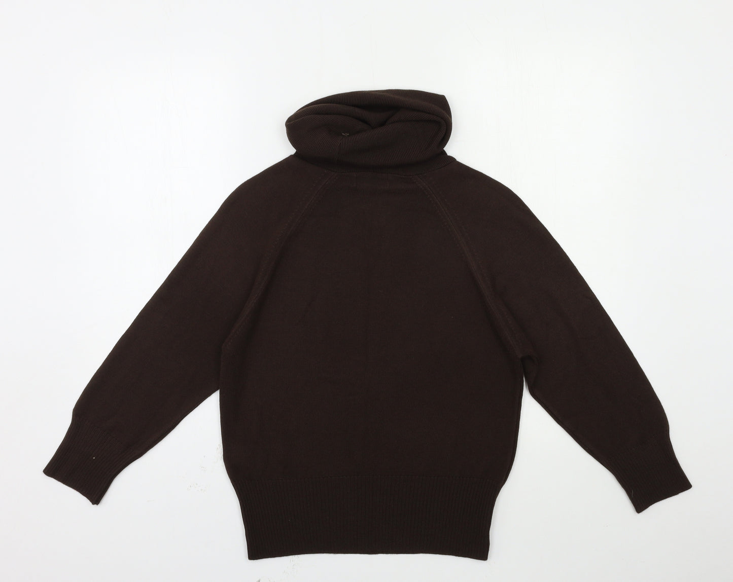 Essentials Womens Brown  Knit Pullover Jumper Size 14