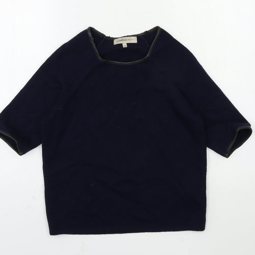 Marks and Spencer Womens Blue  Knit Pullover Jumper Size 10