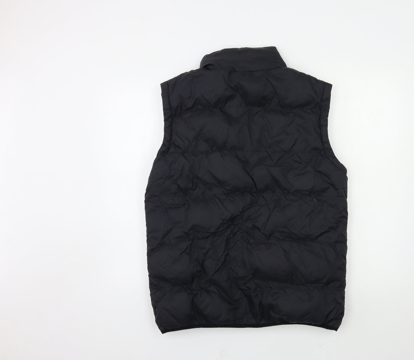 Cedar Wood State Mens Black   Gilet Coat Size M