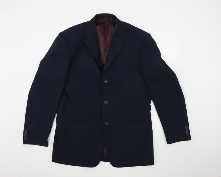 UrbanSpirit Mens Blue   Jacket Suit Jacket Size 42