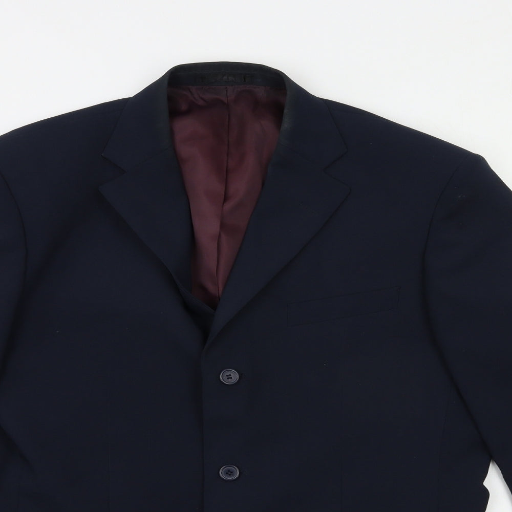 UrbanSpirit Mens Blue   Jacket Suit Jacket Size 42