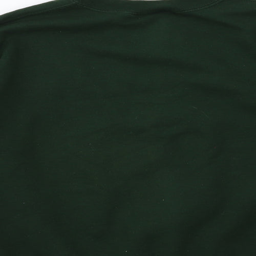 Gildan Womens Green   Pullover Sweatshirt Size S