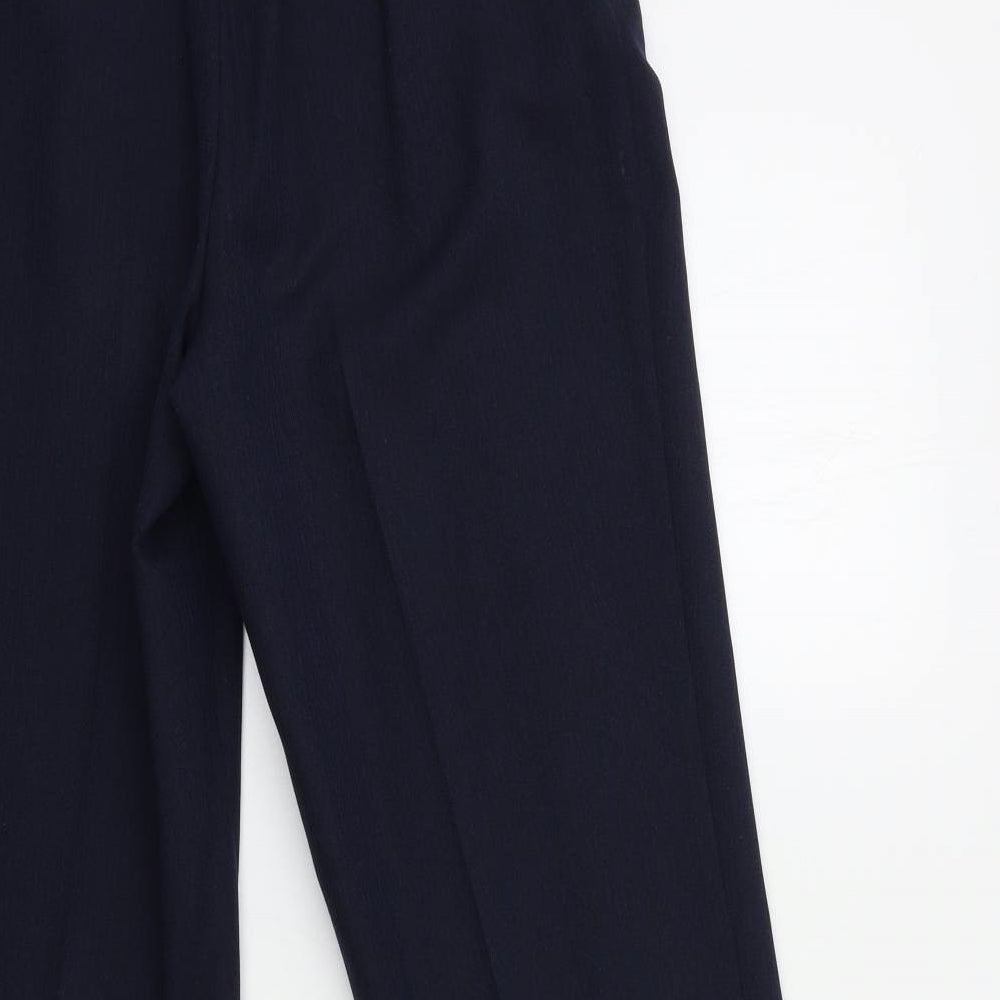 Marks and Spencer Womens Blue   Trousers  Size 10 L23 in