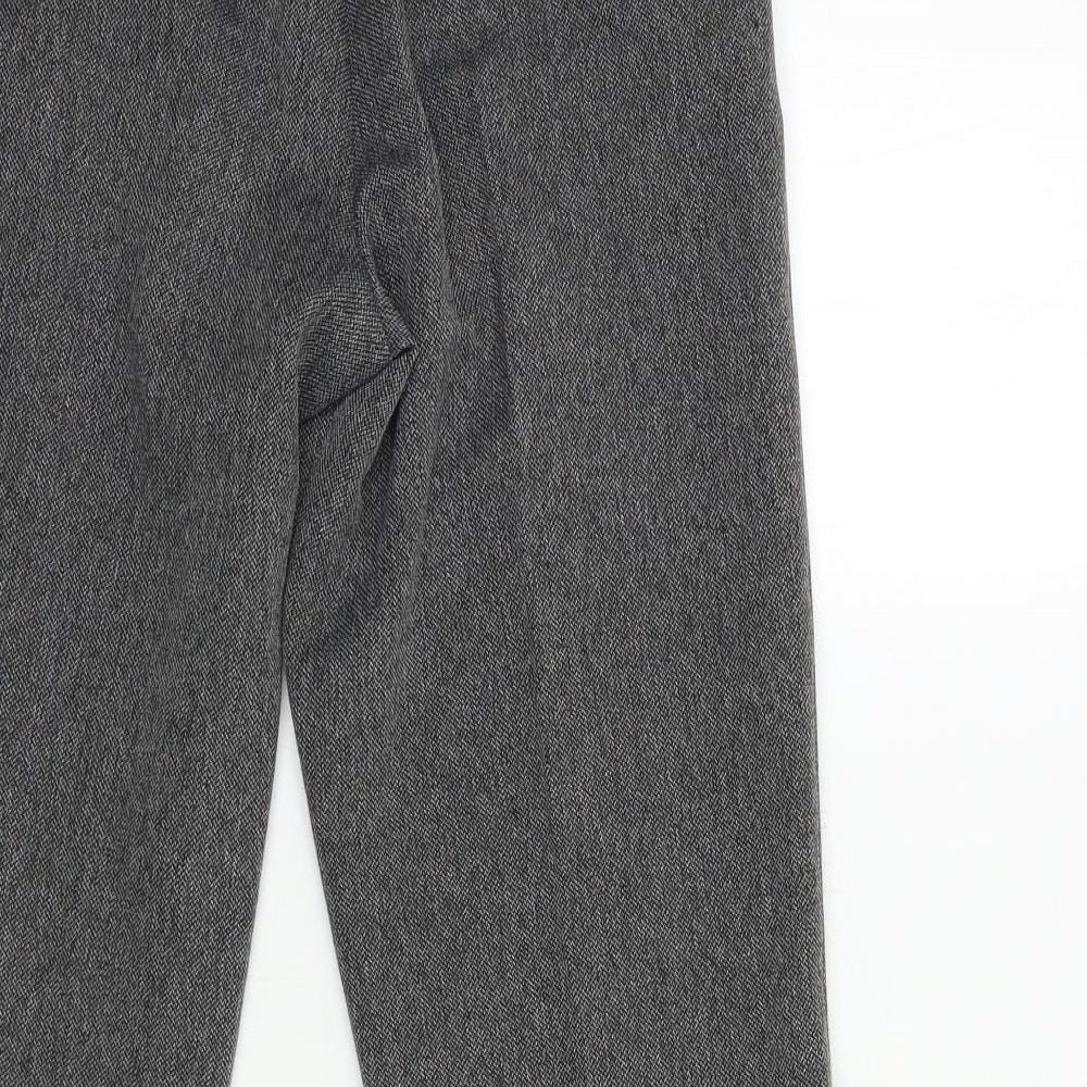 Marks and Spencer Womens Grey   Trousers  Size 10 L25 in