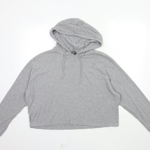 Primark Womens Grey   Pullover Hoodie Size 14