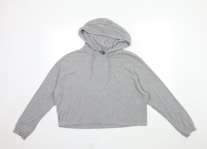 Primark Womens Grey Pullover Hoodie Size 14