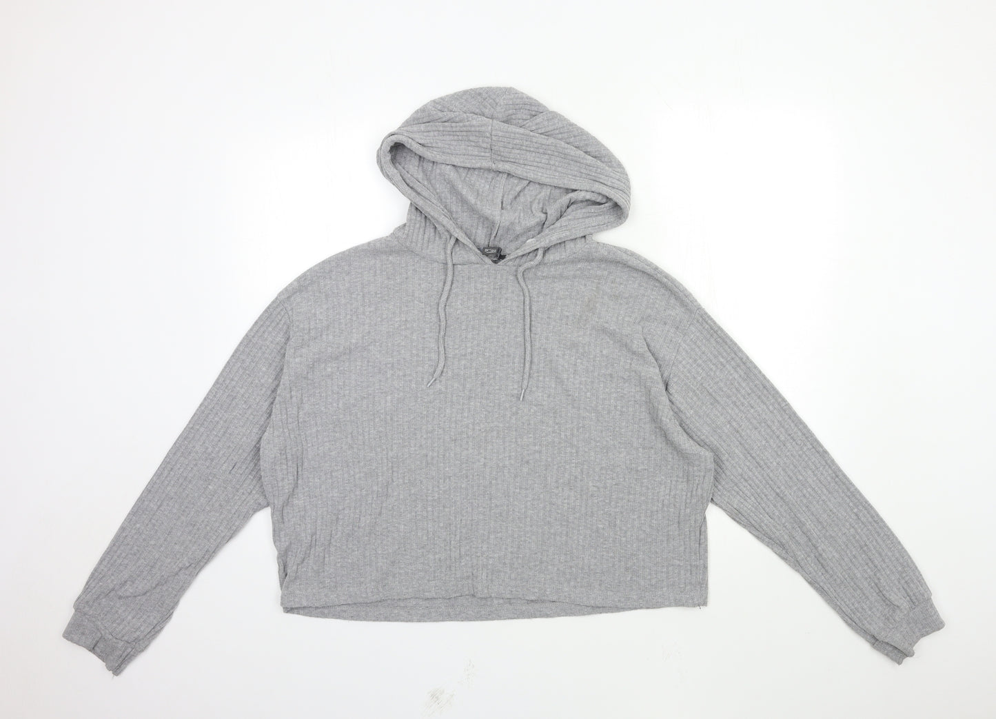 Primark Womens Grey   Pullover Hoodie Size 14