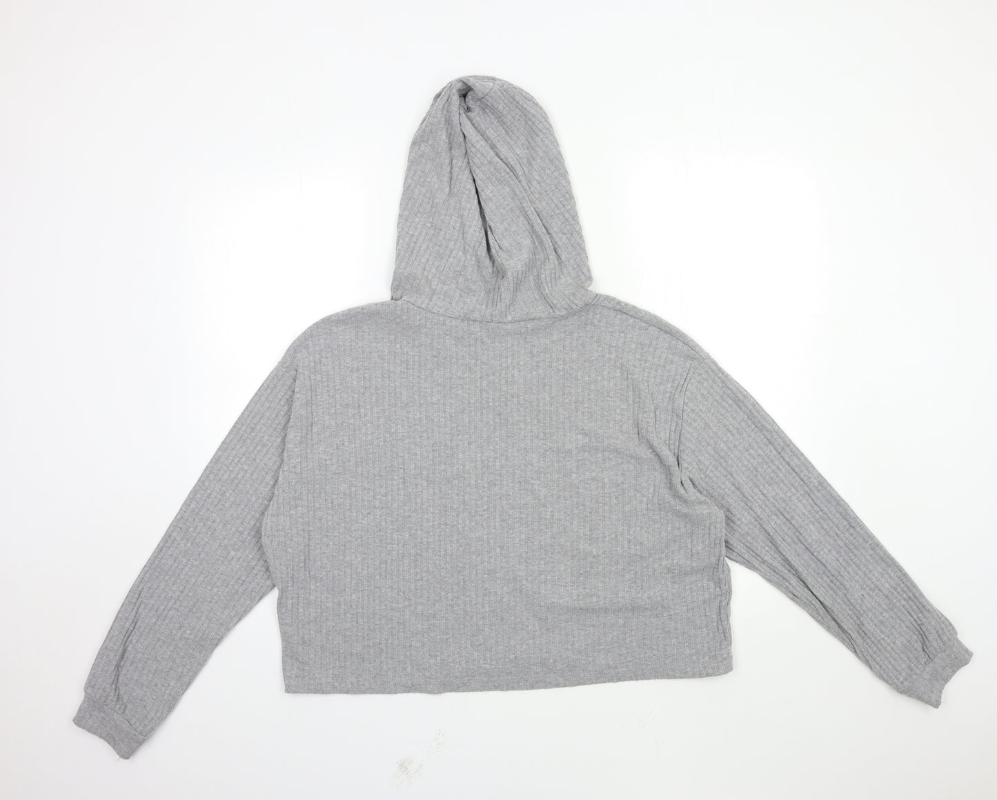 Primark Womens Grey   Pullover Hoodie Size 14