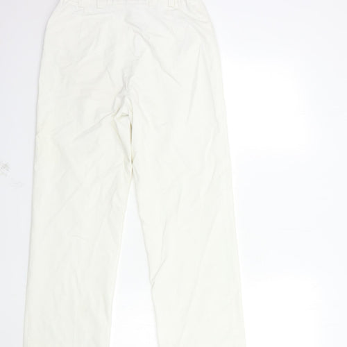 Wichile Womens White   Trousers  Size 10 L26 in