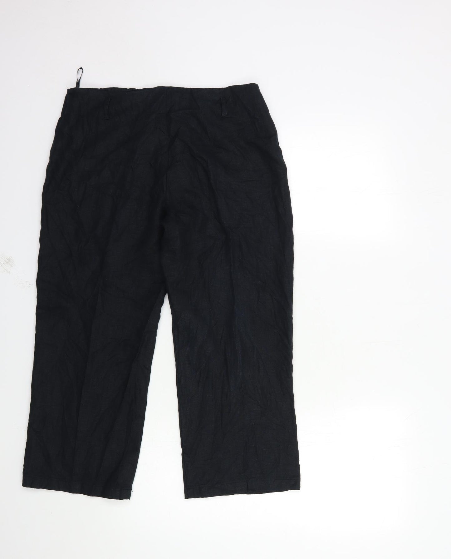 Betty Jackson Womens Black   Trousers  Size 10 L23 in