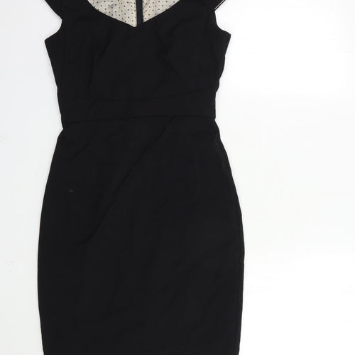 H&M Womens Black   Shift  Size 6