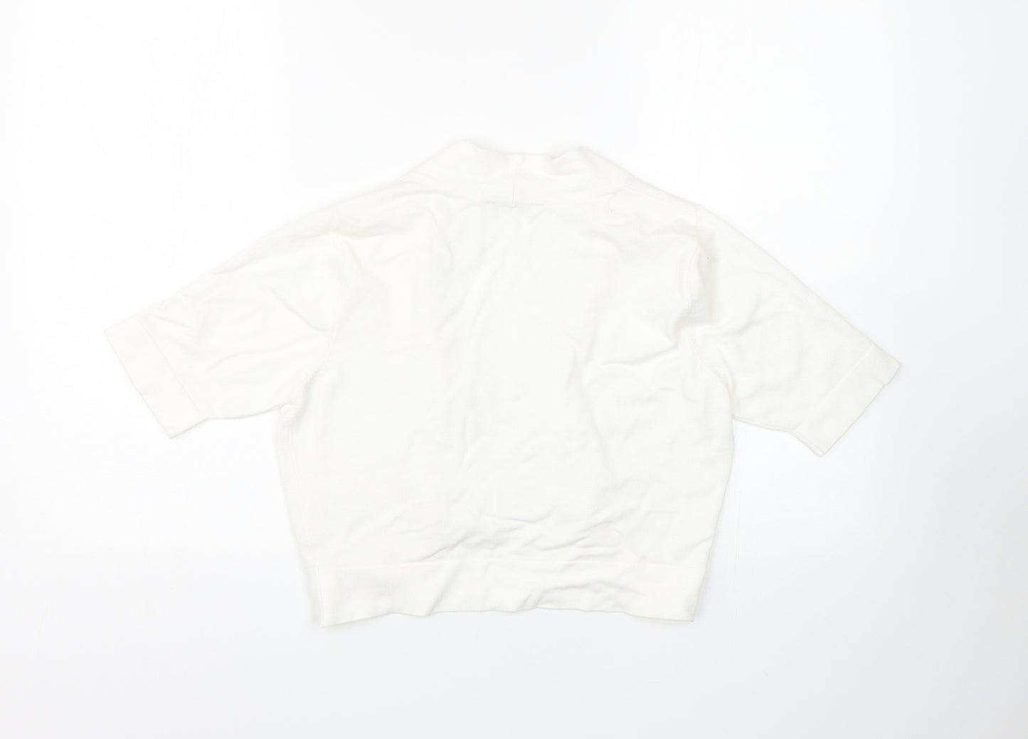 BHS Womens White   Cape Jumper Size 14