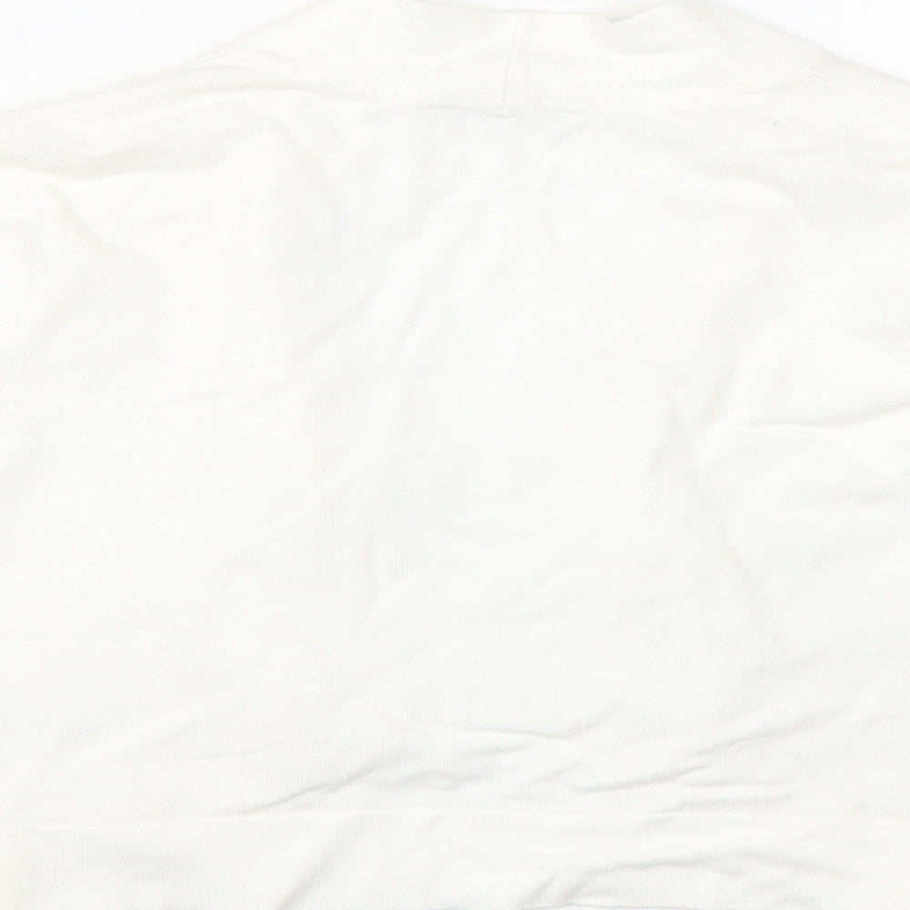 BHS Womens White   Cape Jumper Size 14