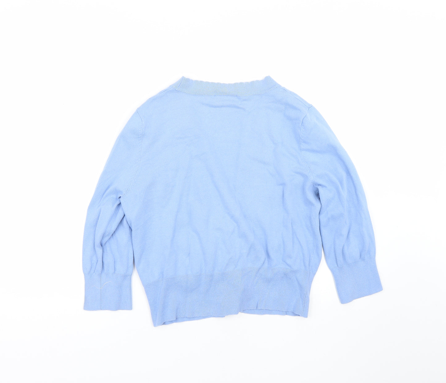 Wallis Womens Blue   Cardigan Jumper Size M