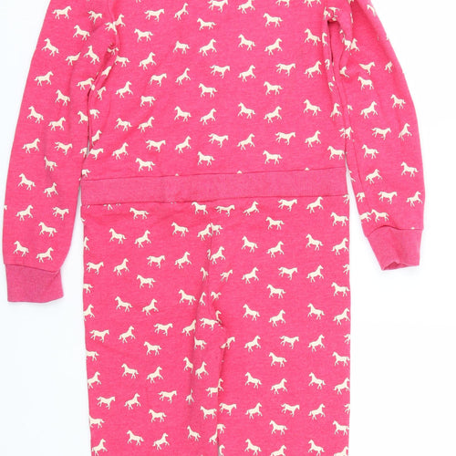 F&F Girls Pink Animal Print  Cami One Piece Size 11-12 Years