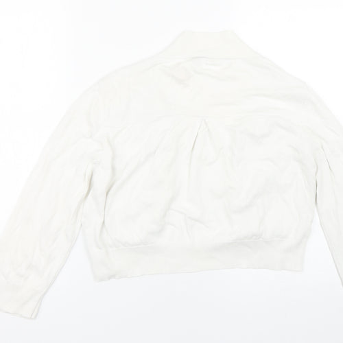 Wallis Womens White   Cape Jumper Size L
