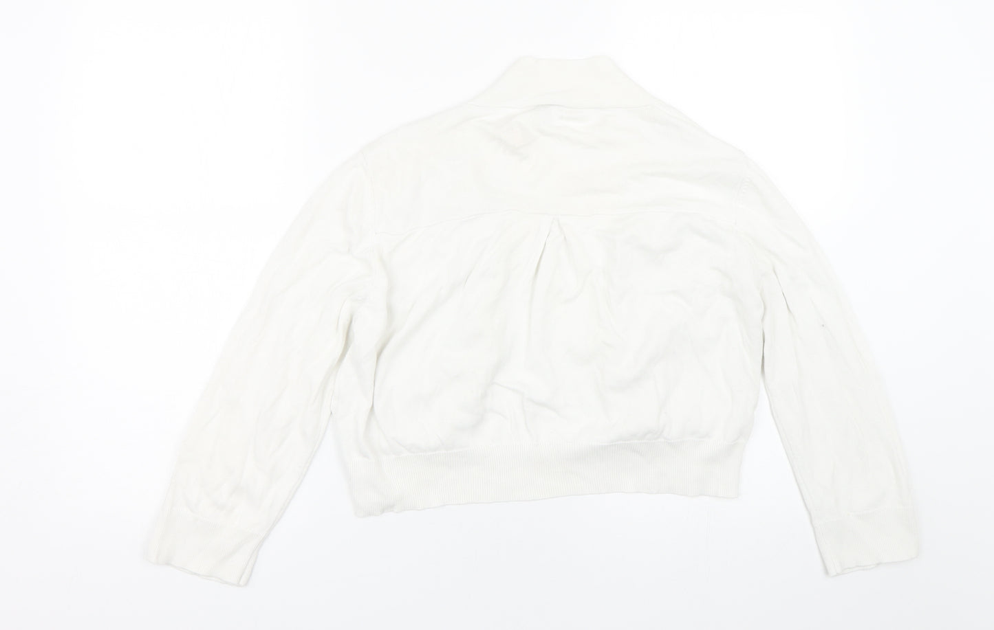 Wallis Womens White   Cape Jumper Size L