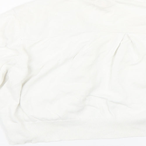 Wallis Womens White   Cape Jumper Size L