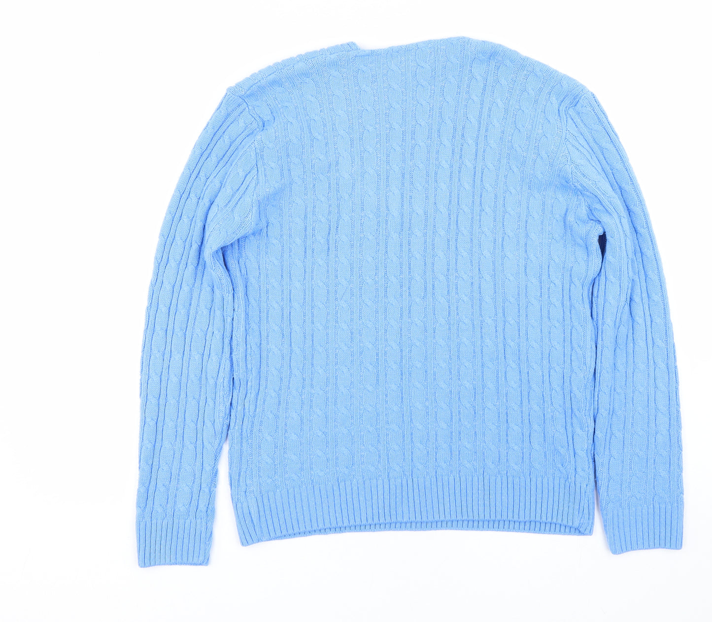 CHIC Womens Blue   Pullover Jumper Size M