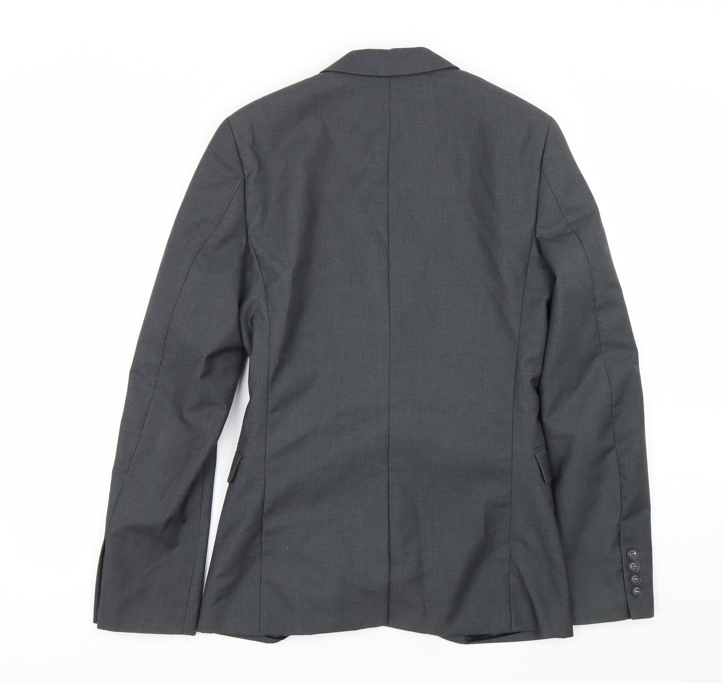 Topshop Mens Grey   Jacket Suit Size 34