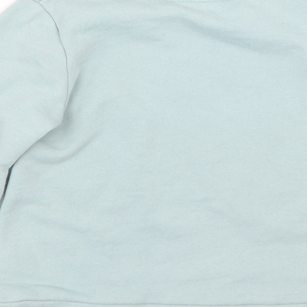 H&M Girls Blue   Pullover Sweatshirt Size 5-6 Years  - Unicorn