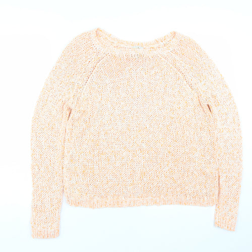 River Island Womens Orange   Pullover Jumper Size 8