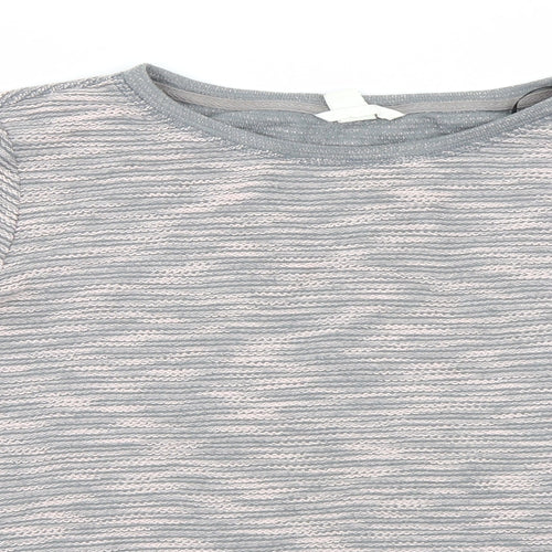 H&M Womens Grey   Pullover Jumper Size L