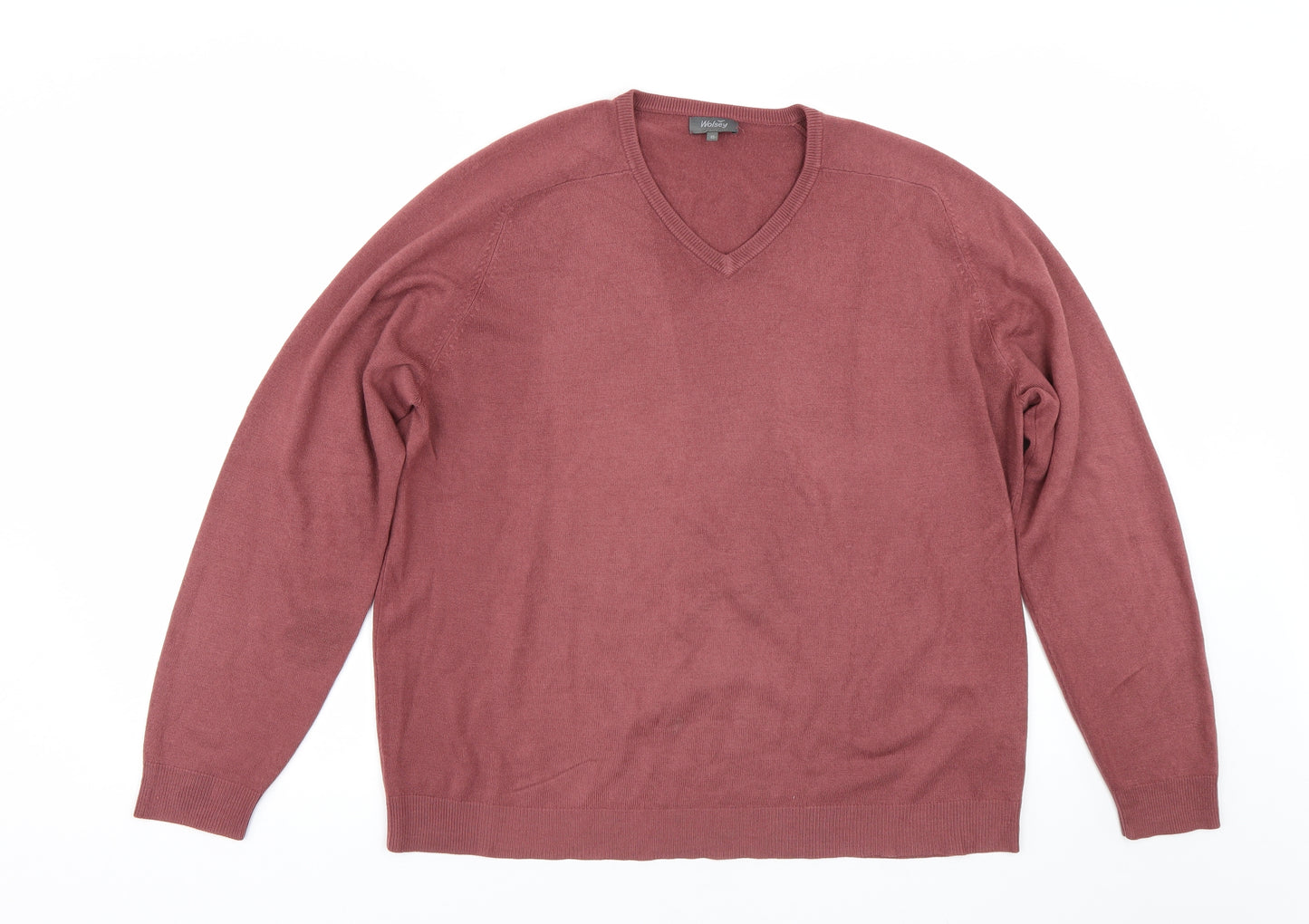 Wolsey Mens Red   Pullover Jumper Size M