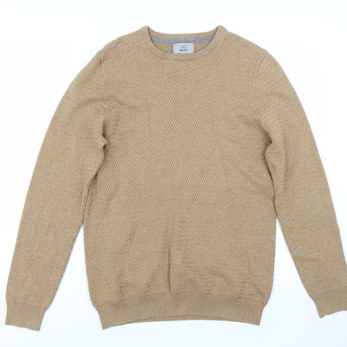 M&S Womens Brown   Pullover Jumper Size M