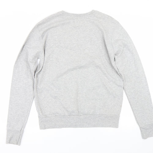 Cedar Wood State Mens Grey   Pullover Sweatshirt Size L