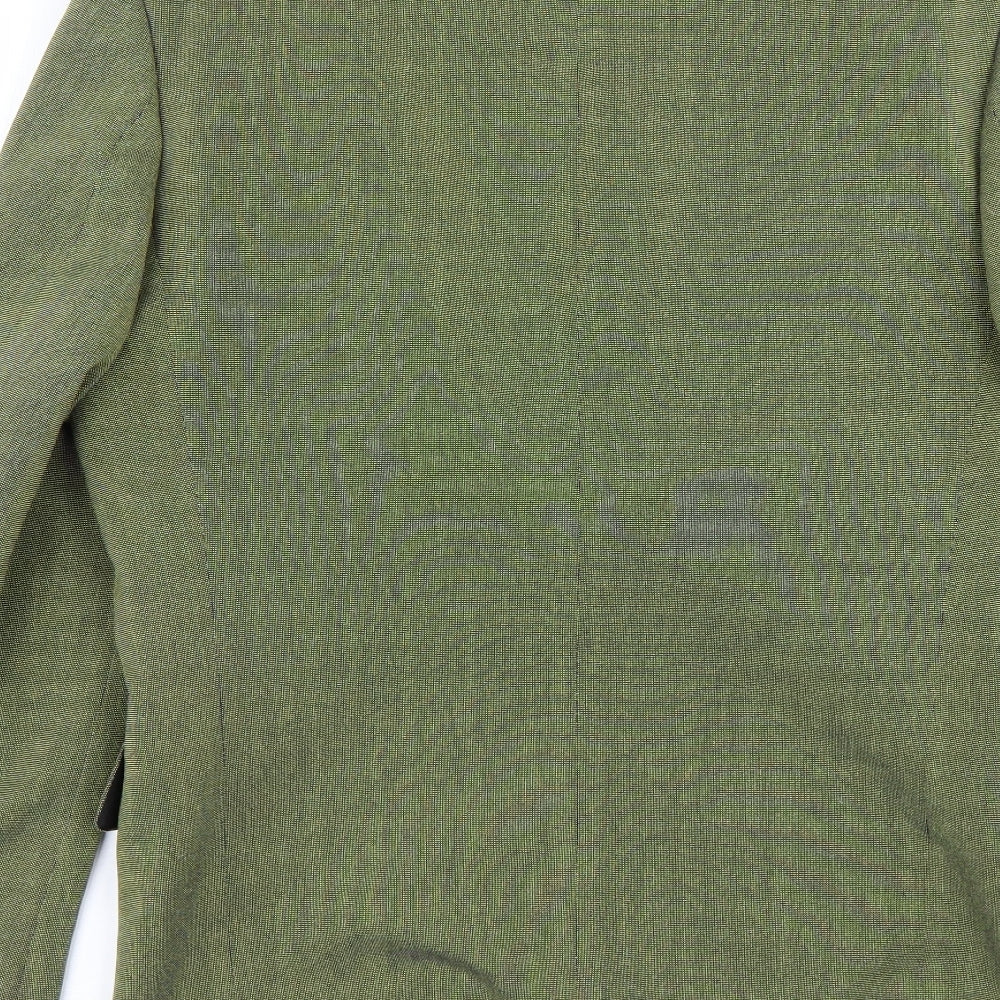 Angelo Litrico Mens Green   Jacket Suit Size 34