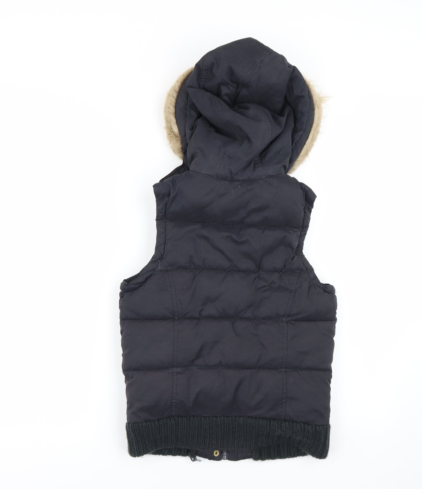 New Look Girls Blue   Gilet Coat Size 10-11 Years