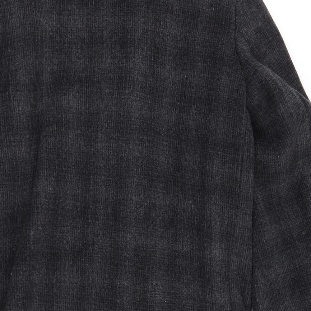 The Tuscan Mens Black   Trench Coat Coat Size XL