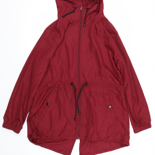 Primark Womens Red   Jacket Coat Size M