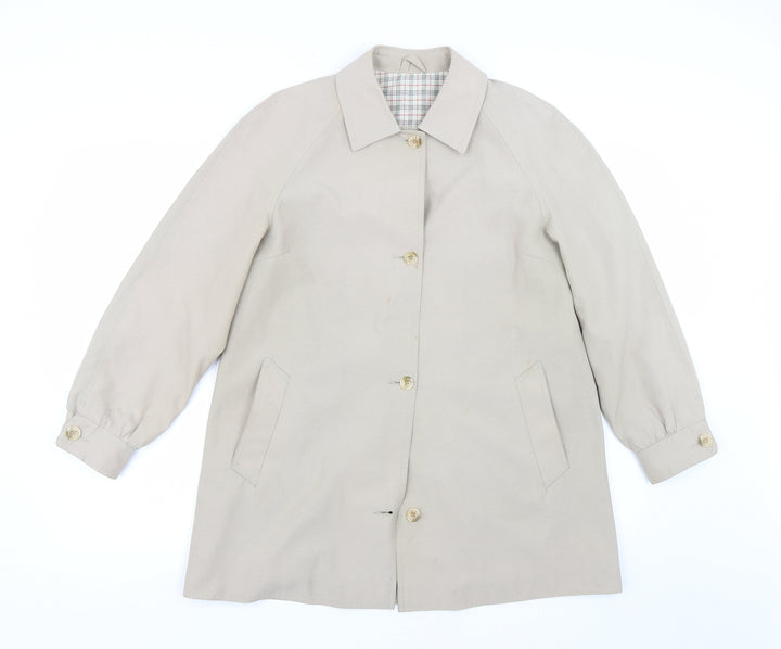 Simon Blair Womens Beige   Jacket Coat Size L