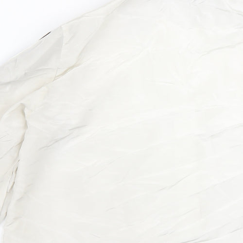 Kollecibles Womens White   Basic Button-Up Size 14