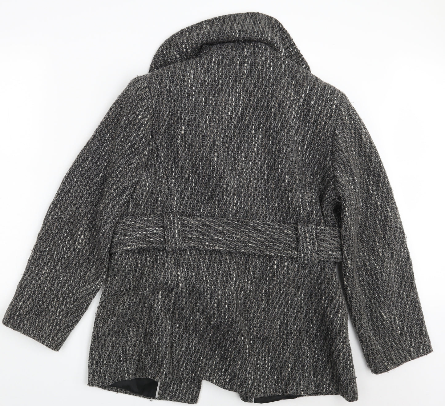 David Berry Womens Grey   Overcoat Coat Size 16