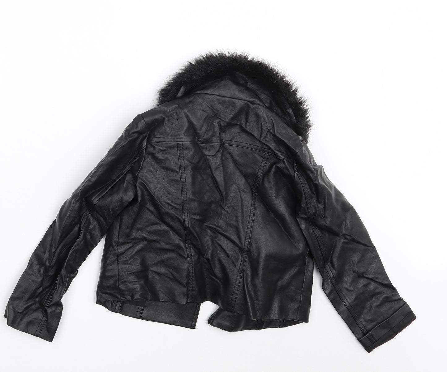 Express Gifts LTD Girls Black   Jacket Coat Size 8-9 Years