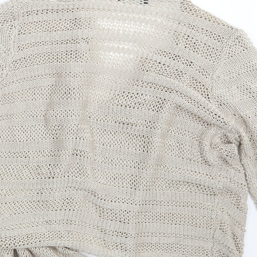 Moda @ George Womens Beige   Wrap Jumper Size 14