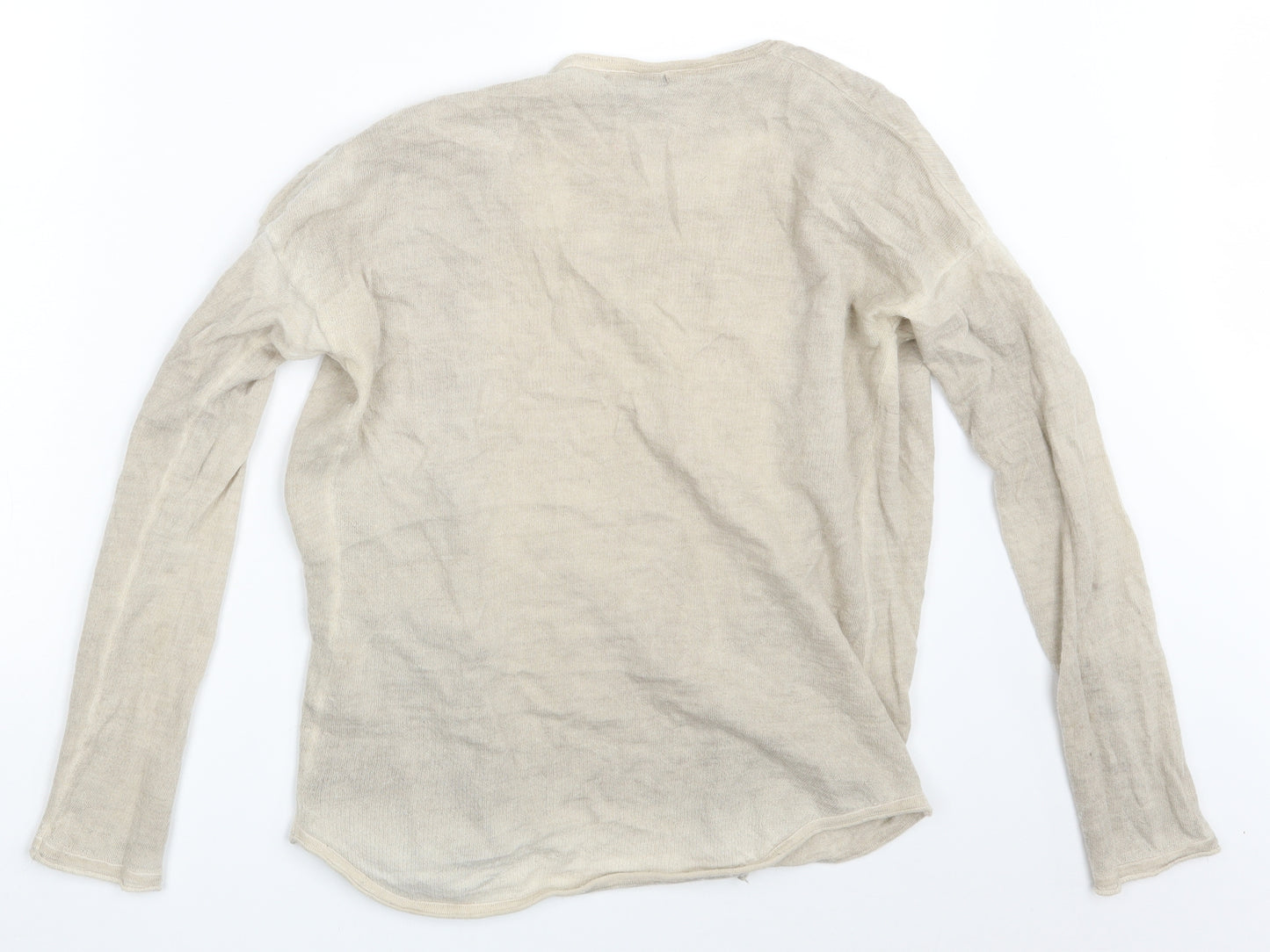 Sensitive Womens Beige   Wrap Jumper One Size