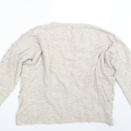TU Womens Beige   Pullover Jumper One Size